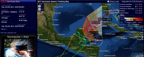Different Models of Rina - Tuesday // Verschiedene Vorhersagen fuer Rina - Dienstag